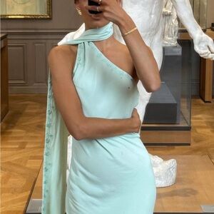 Yellow the label dress size small never worn